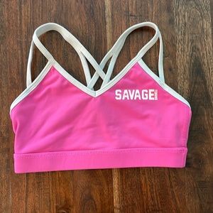 Savage barbell XS sports bra